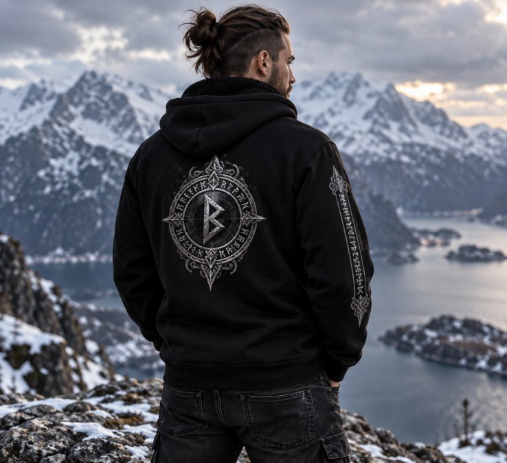 Viking Hoodie Outfit Ideas for Cold Weather