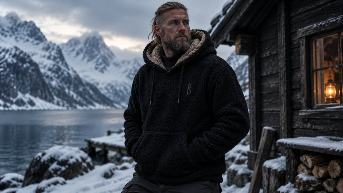 Sherpa Hoodies for Cold Weather: Warmth, Layering, and Norse Style