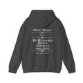 ODIN'S RULES™ Rule #17 | Be Reliable When Others Are Not | Viking Norse Warrior Hoodie | Black Rune Works
