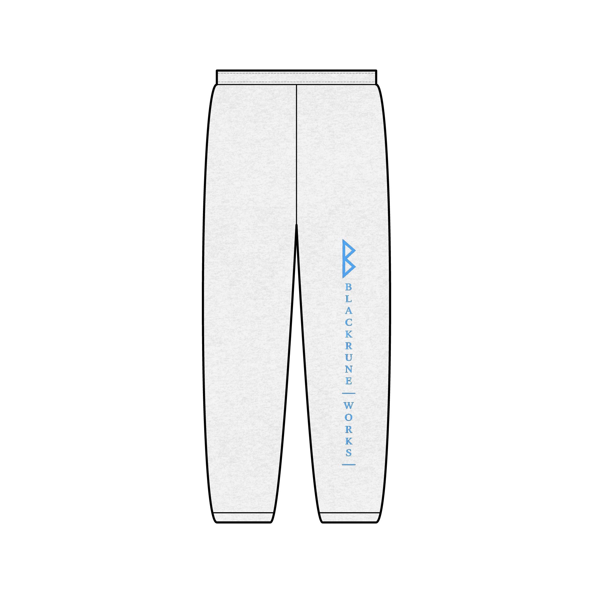 Blue Vertical Logo Joggers