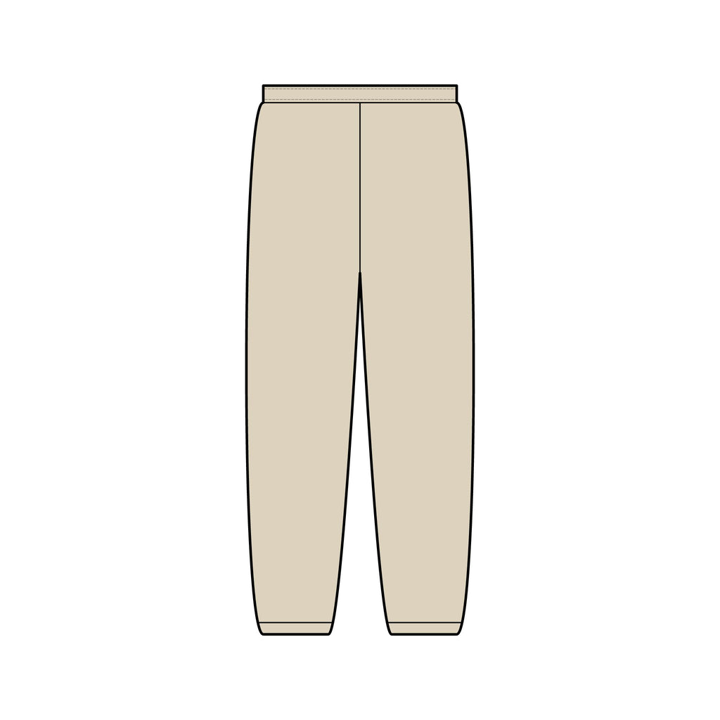 Freya Vertical Name Sweatpants Blue - Nordic Script Joggers