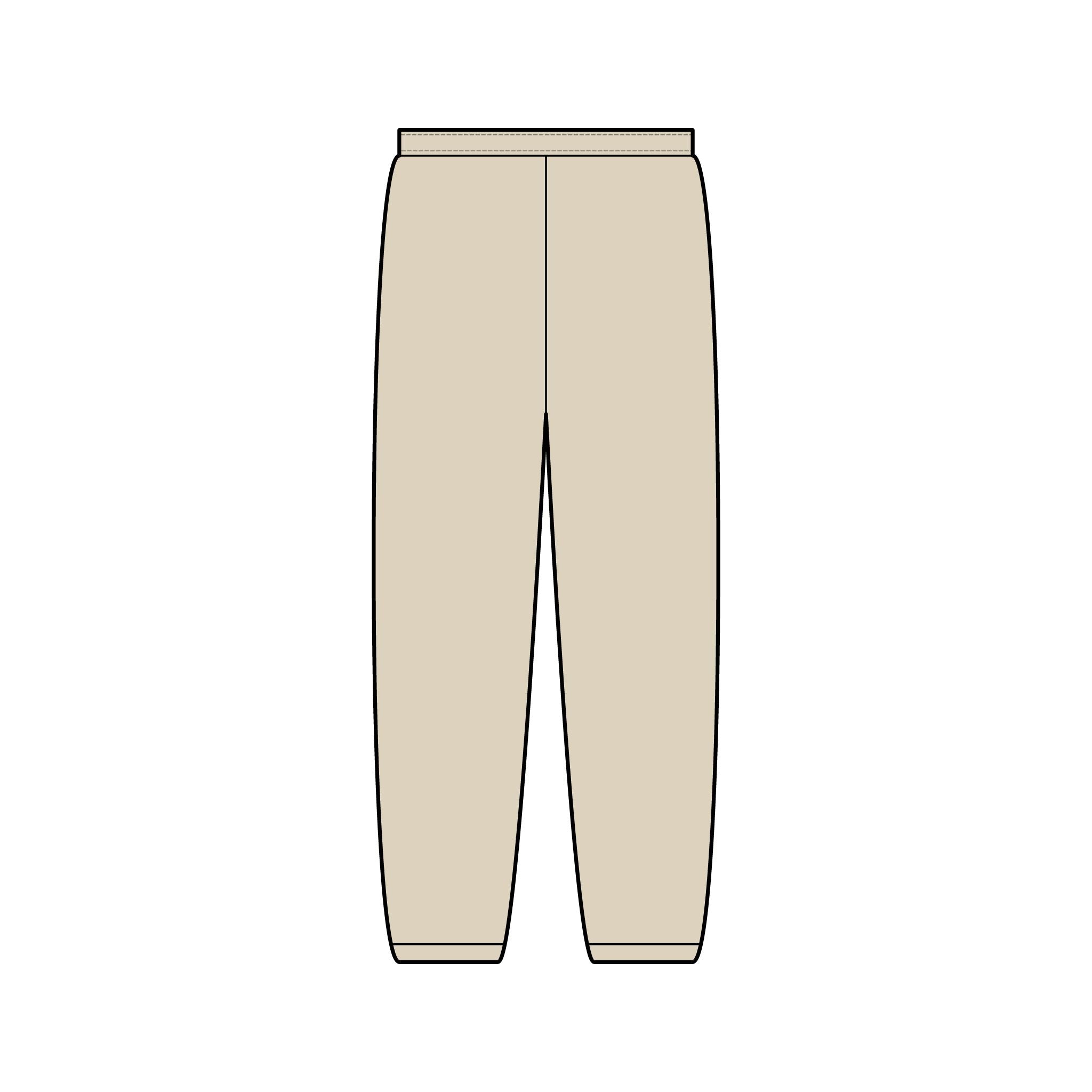 Freya Vertical Name Sweatpants Blue - Nordic Script Joggers