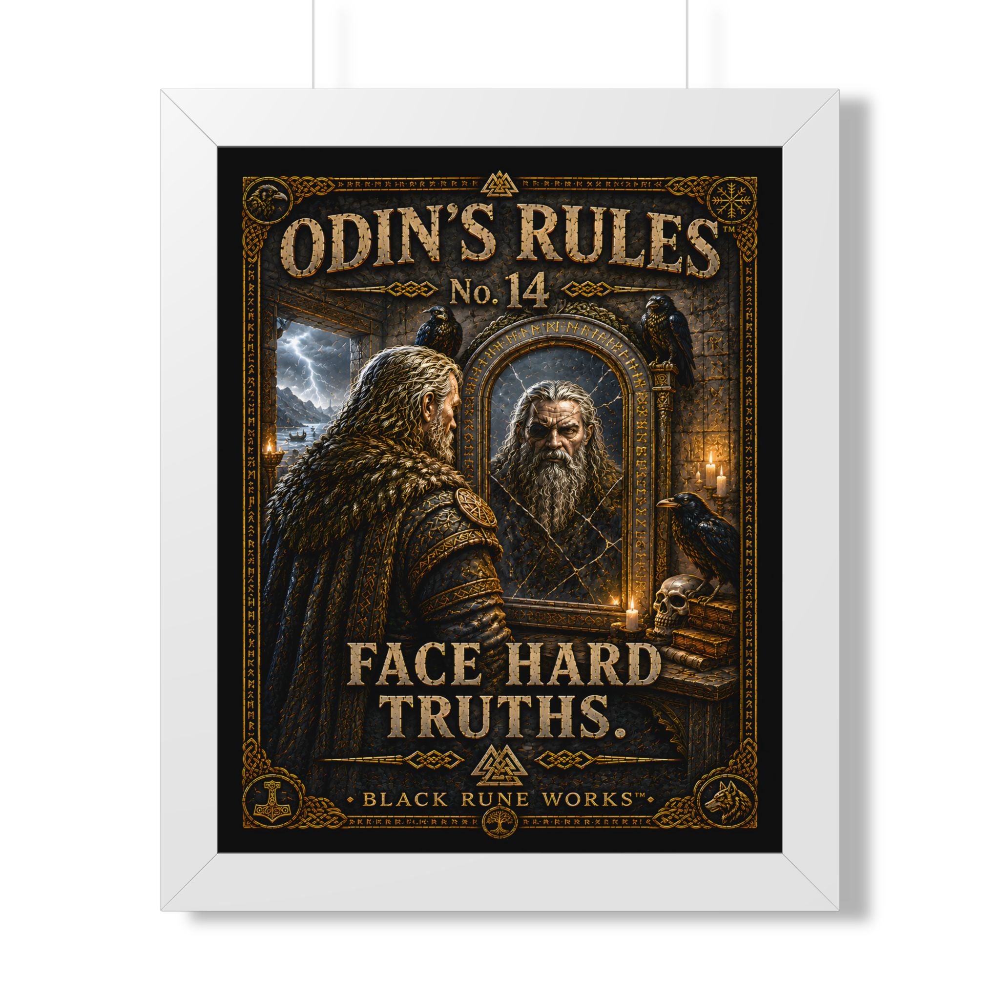 ODIN'S RULES™ No. 14 FACE HARD TRUTHS