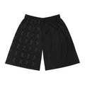 Black Rune Works Celtic Knot Basketball Shorts | Black & Gold Nordic Athletic Shorts