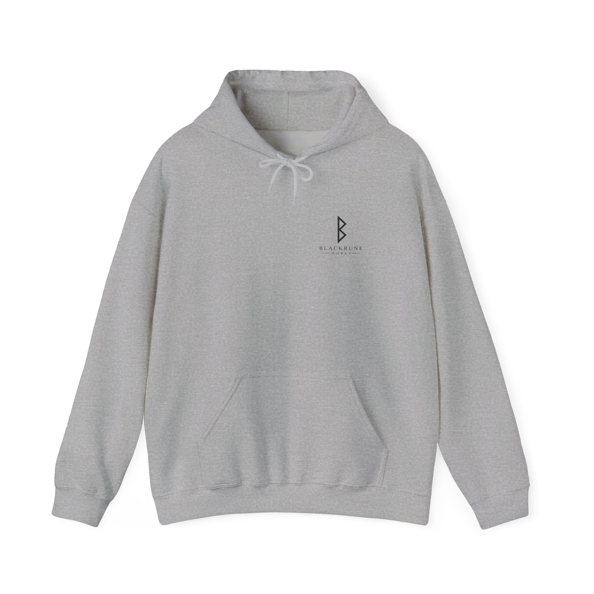 ODIN'S RULES™ Rule #14 | Face Hard Truths | Viking Norse Warrior Hoodie | Black Rune Works