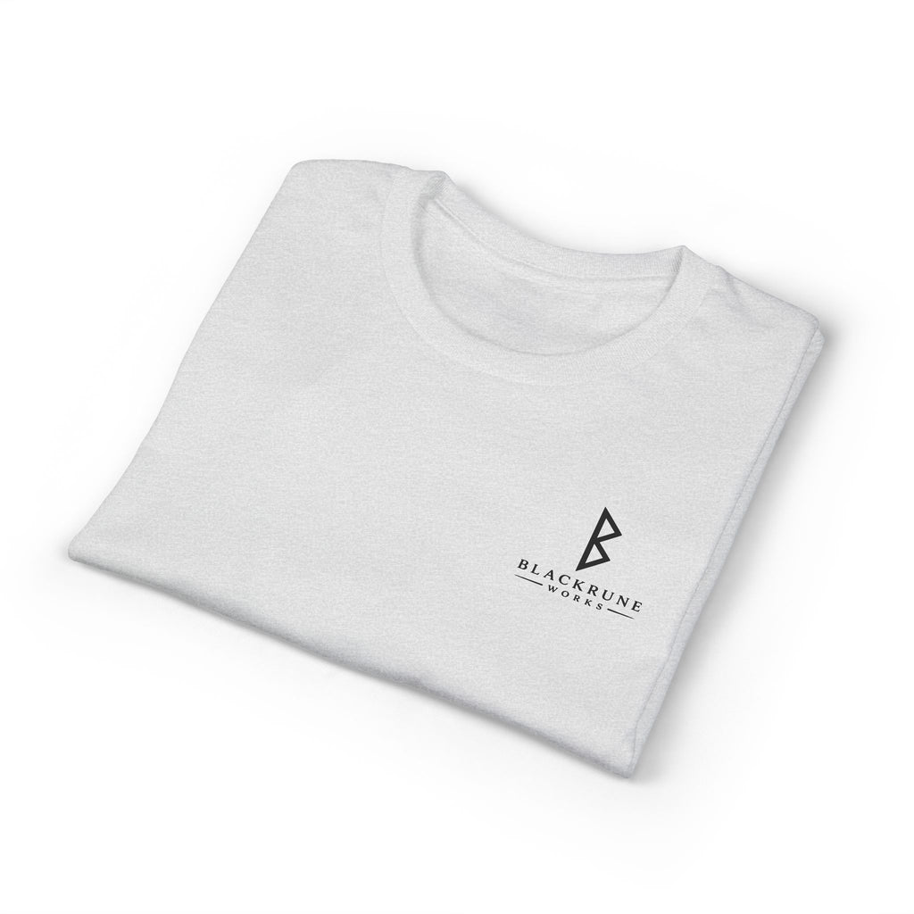 Black Rune Works Signature DryBlend T-Shirt Front Logo