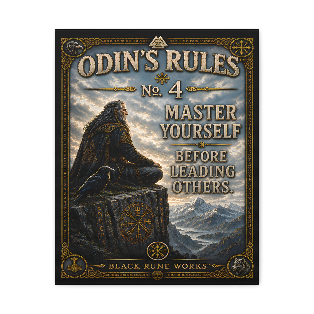 ODIN'S RULES™ No. 4 – Master Yourself Before Leading Others