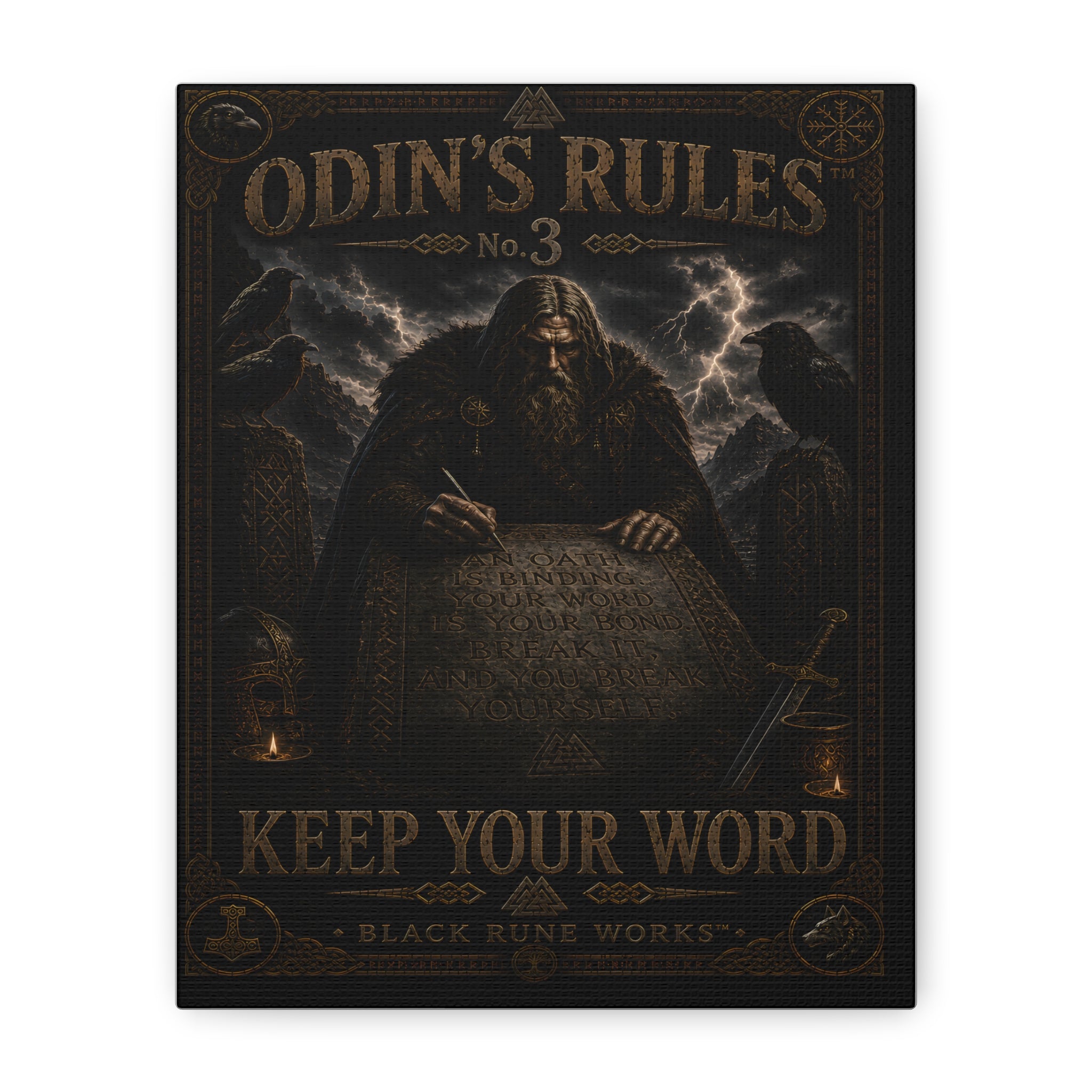 ODIN'S RULES™ No. 3 – Keep Your Word