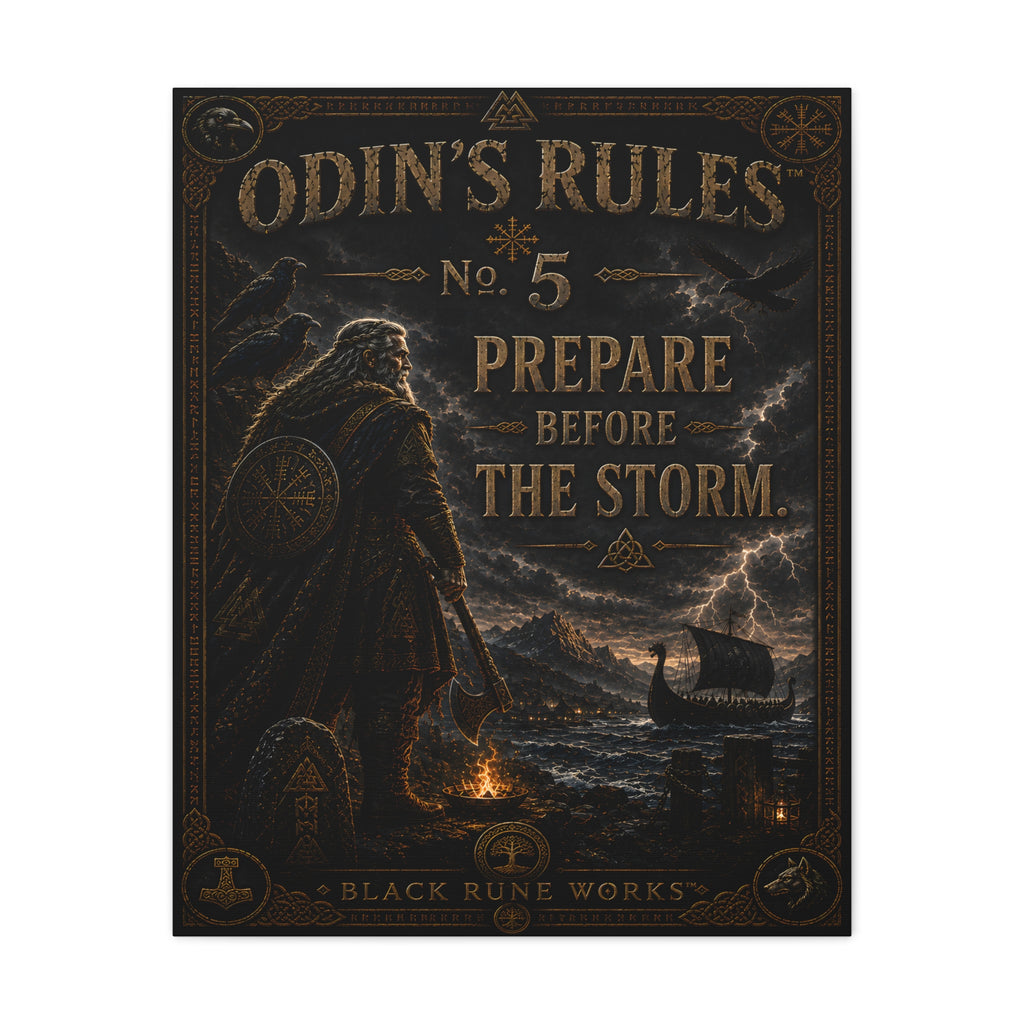 ODIN'S RULES™ No. 5 – Prepare Before The Storm