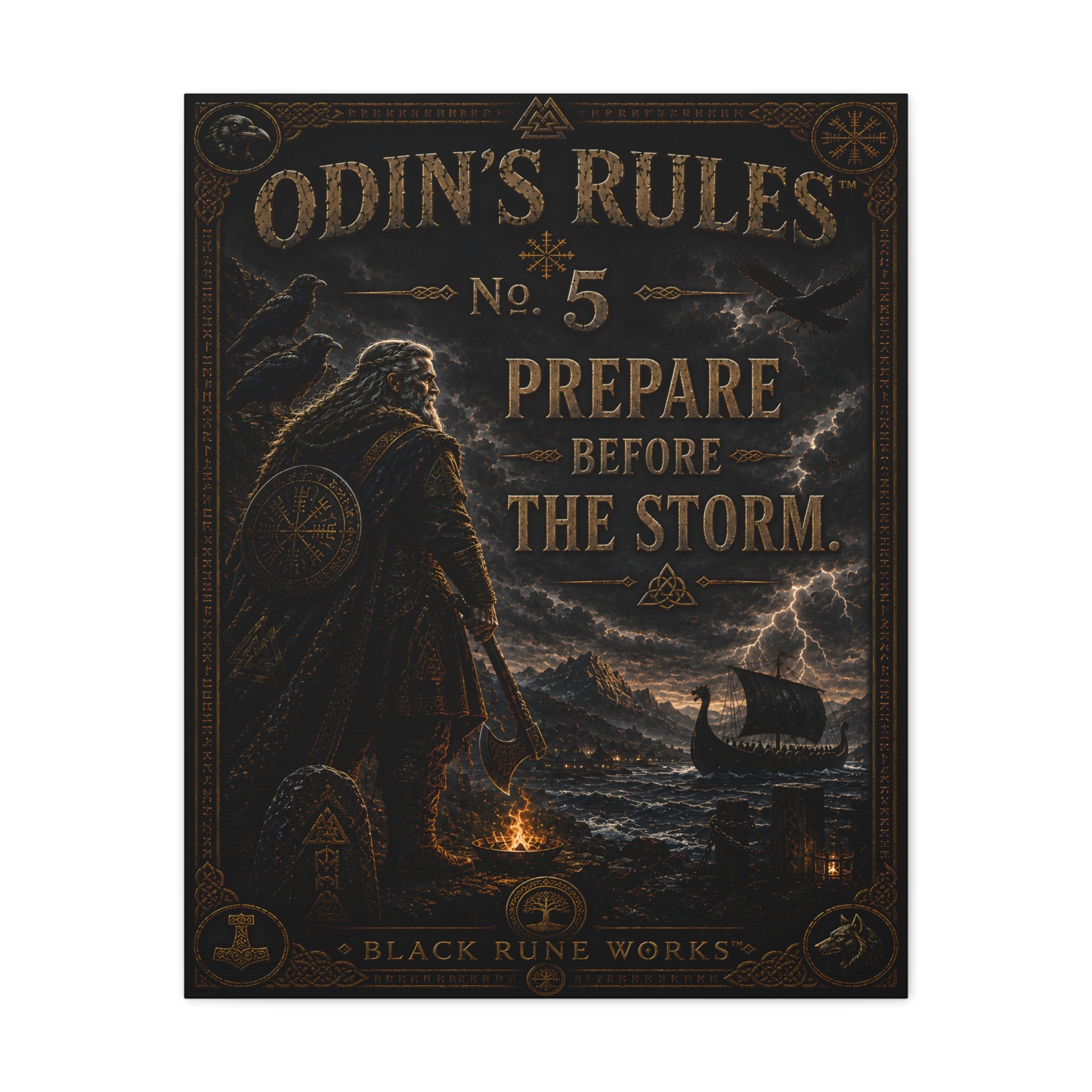 ODIN'S RULES™ No. 5 – Prepare Before The Storm