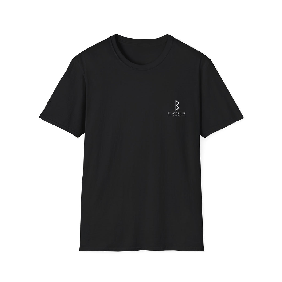Aurora Eternal Love Rune T-Shirt | Gildan 64000 Softstyle | Norse Viking Shirt | Black Rune Works