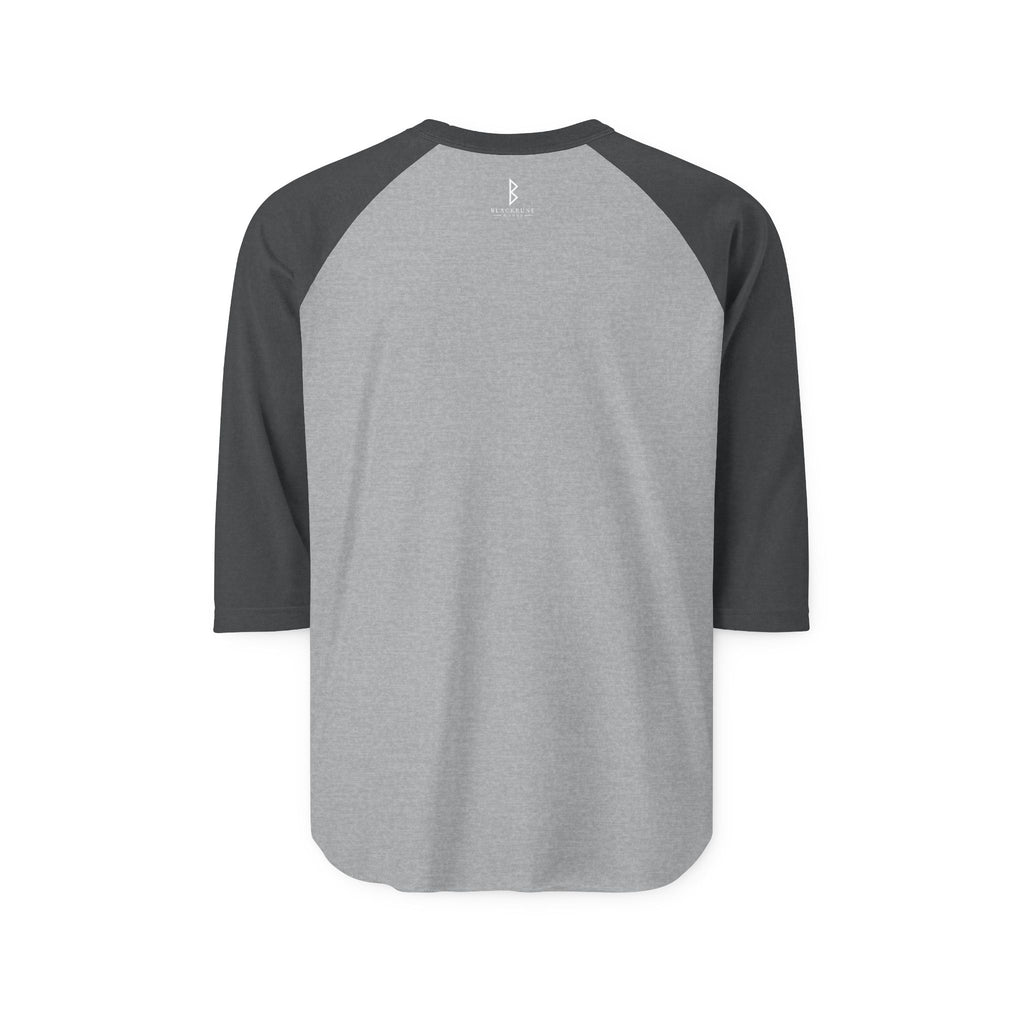 Aurora Eternal Love Rune Raglan Shirt | Norse Viking 3/4 Sleeve | Black Rune Works