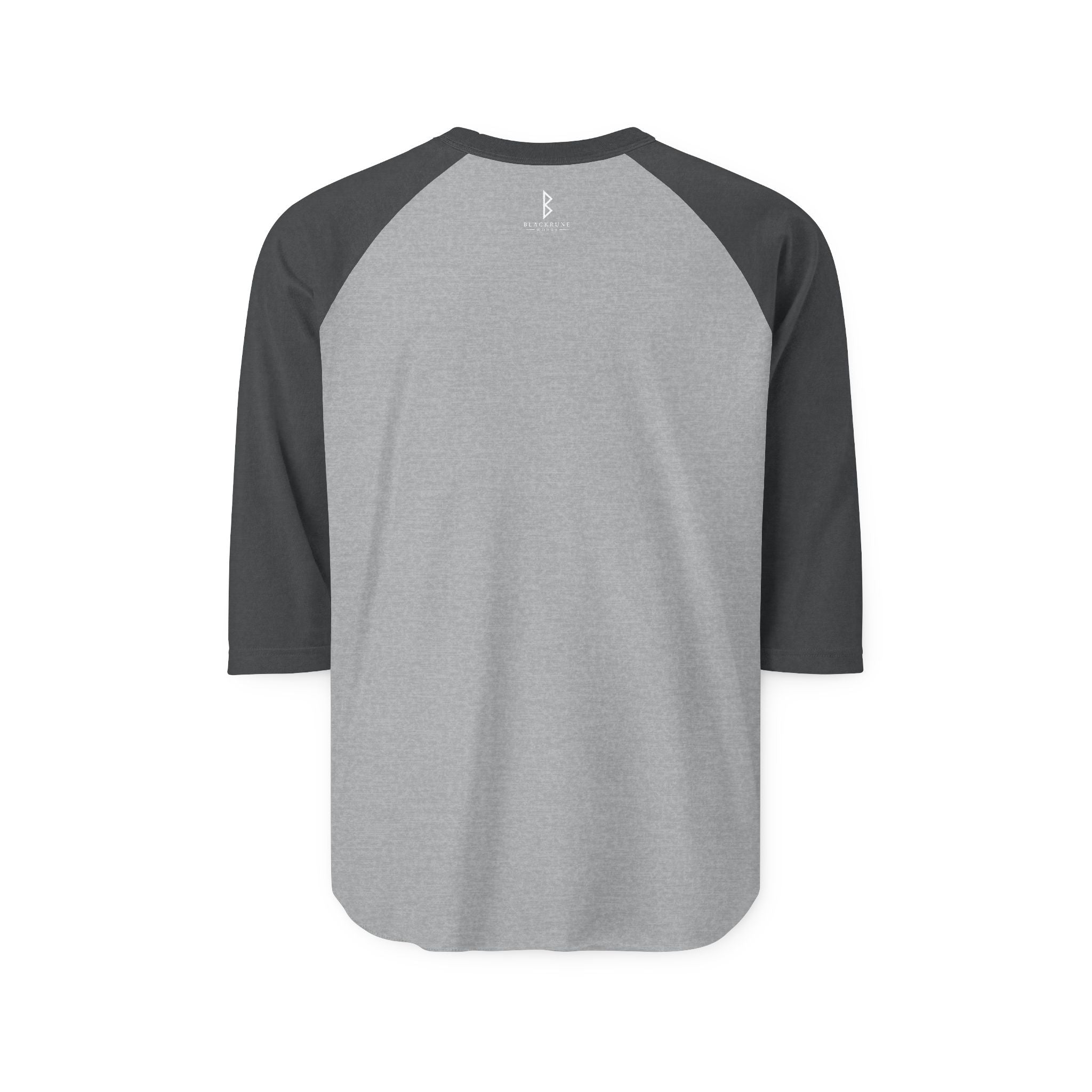 Aurora Eternal Love Rune Raglan Shirt | Norse Viking 3/4 Sleeve | Black Rune Works