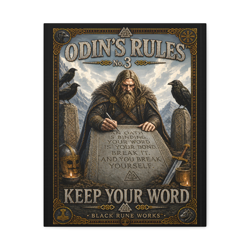 ODIN'S RULES™ No. 3 – Keep Your Word