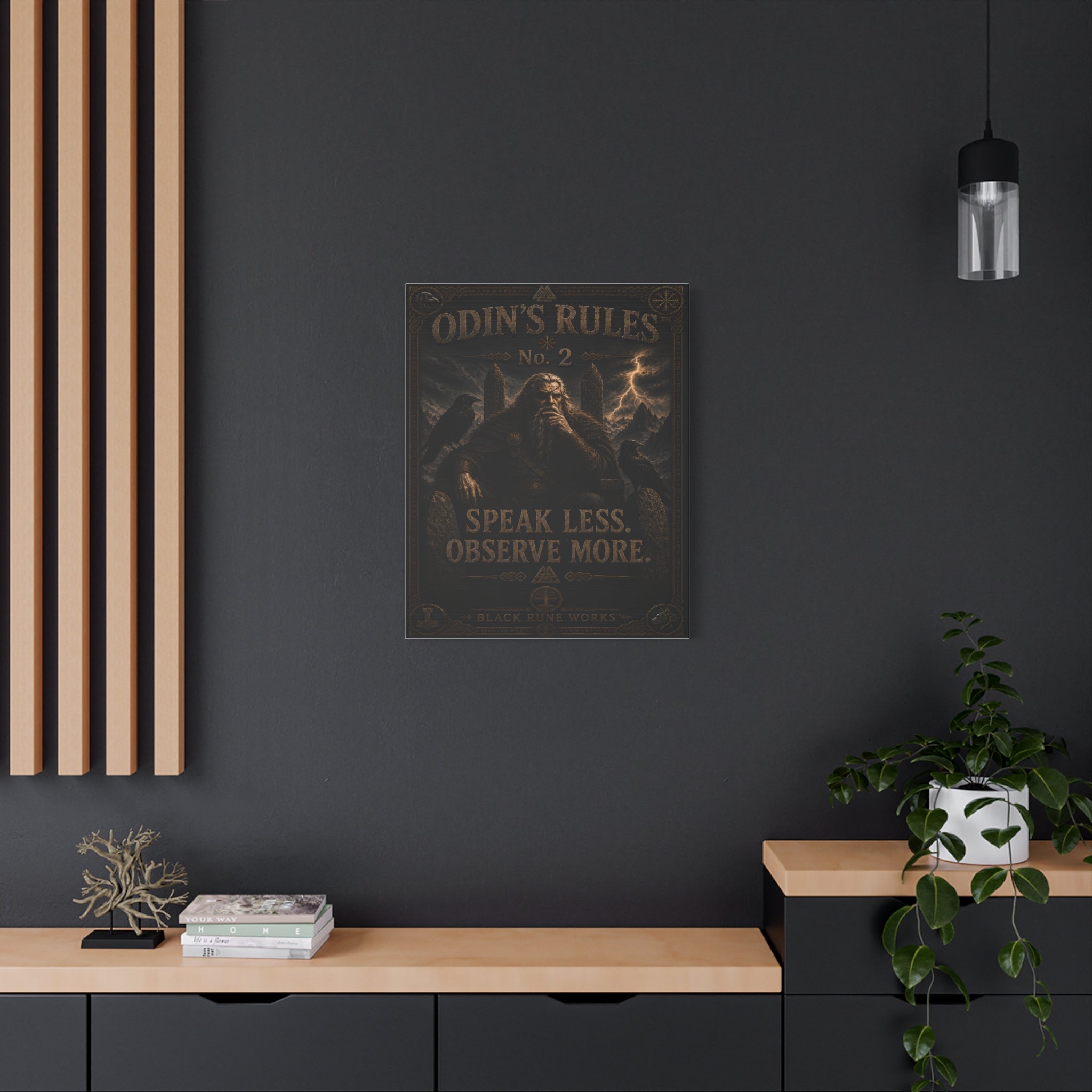 ODIN'S RULES™ No. 2 – Speak Less. Observe More