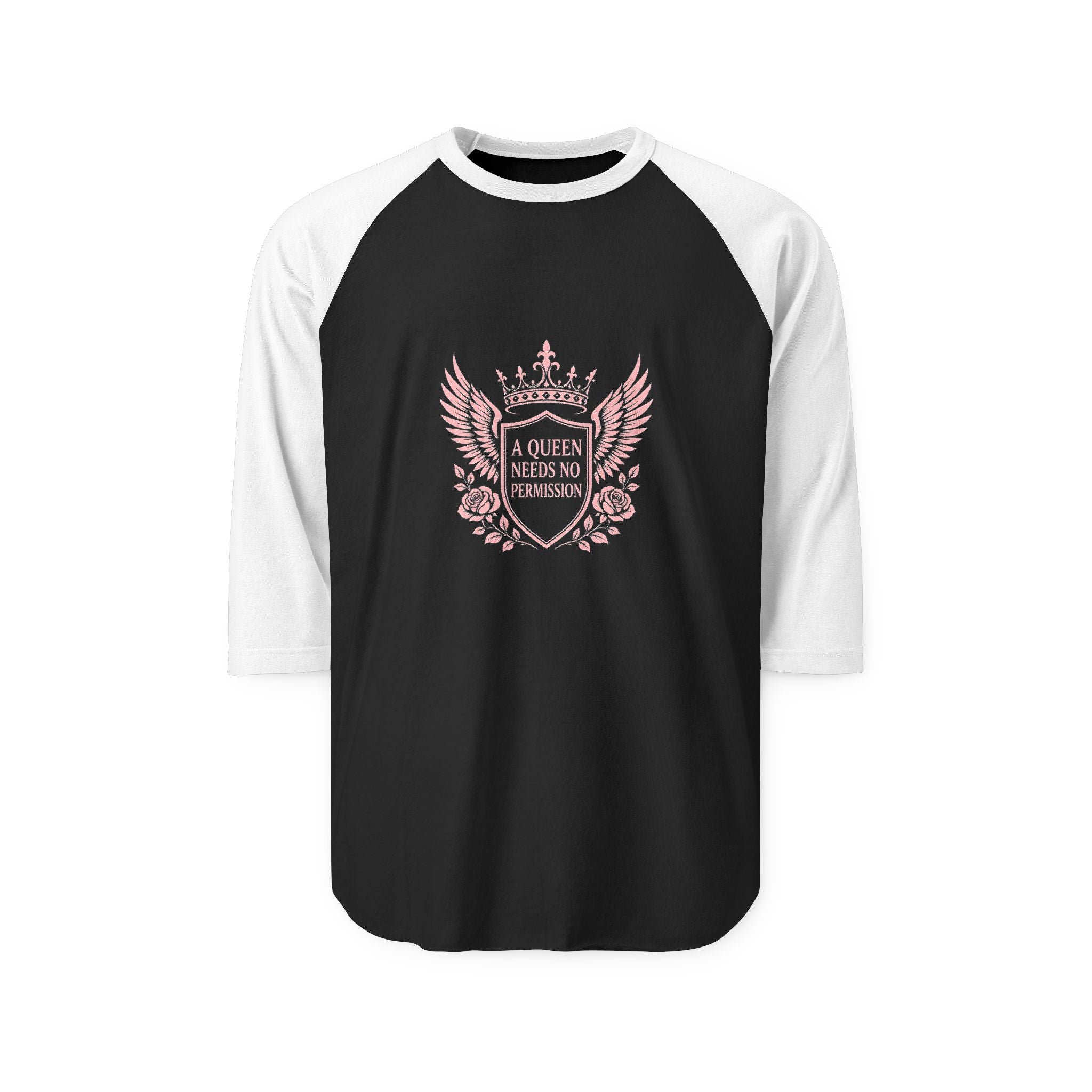 FREYJA™ A  Queen Needs No Permission | Norse Goddess Inspired Women's Shirt | Black Rune Works