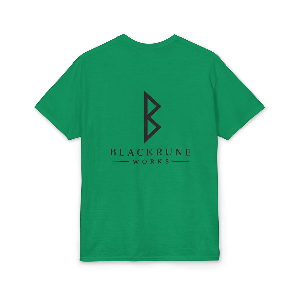 Black Rune Works Signature DryBlend T-Shirt  Back Logo