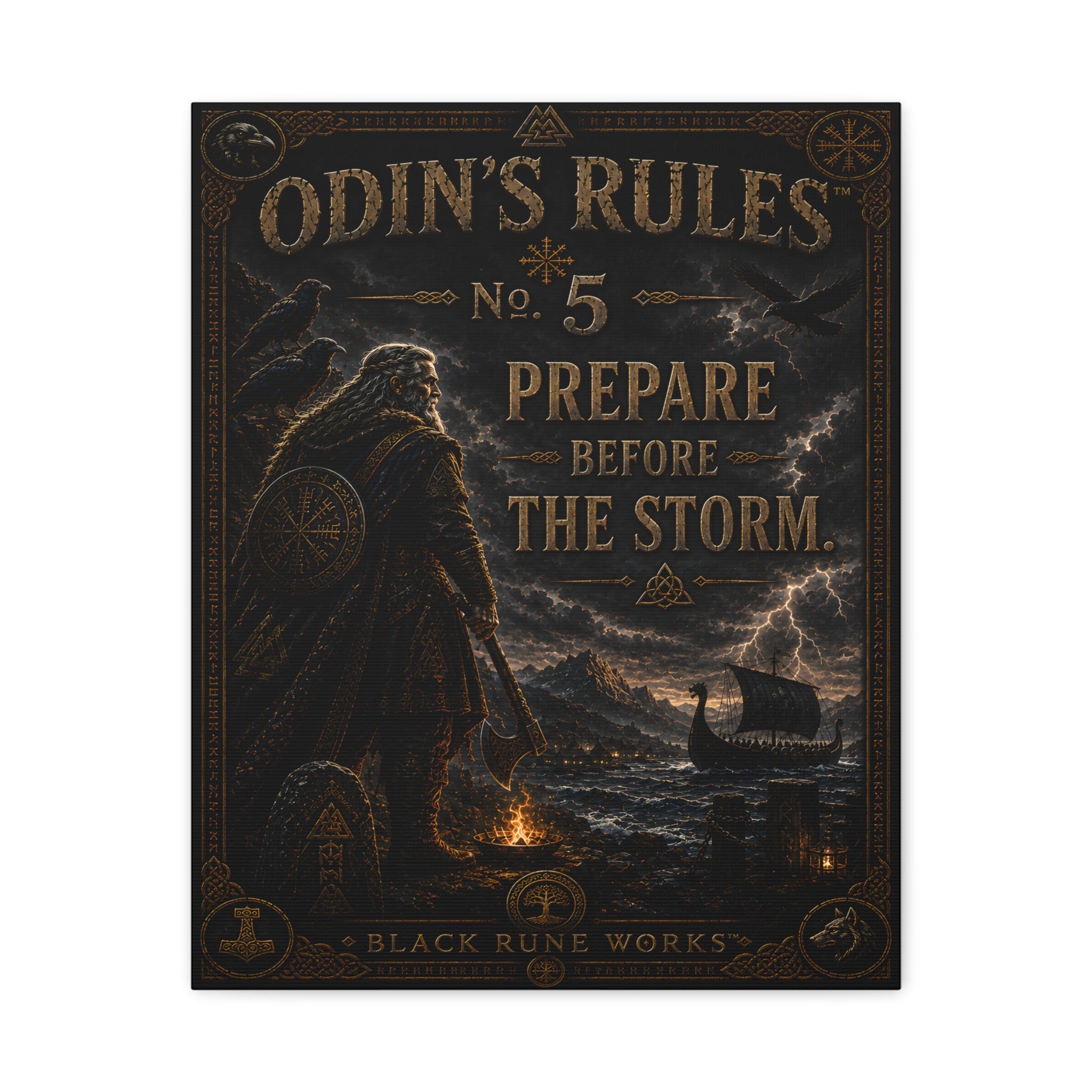 ODIN'S RULES™ No. 5 – Prepare Before The Storm