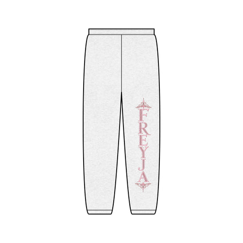 Freya Vertical Logo Sweatpants Pink