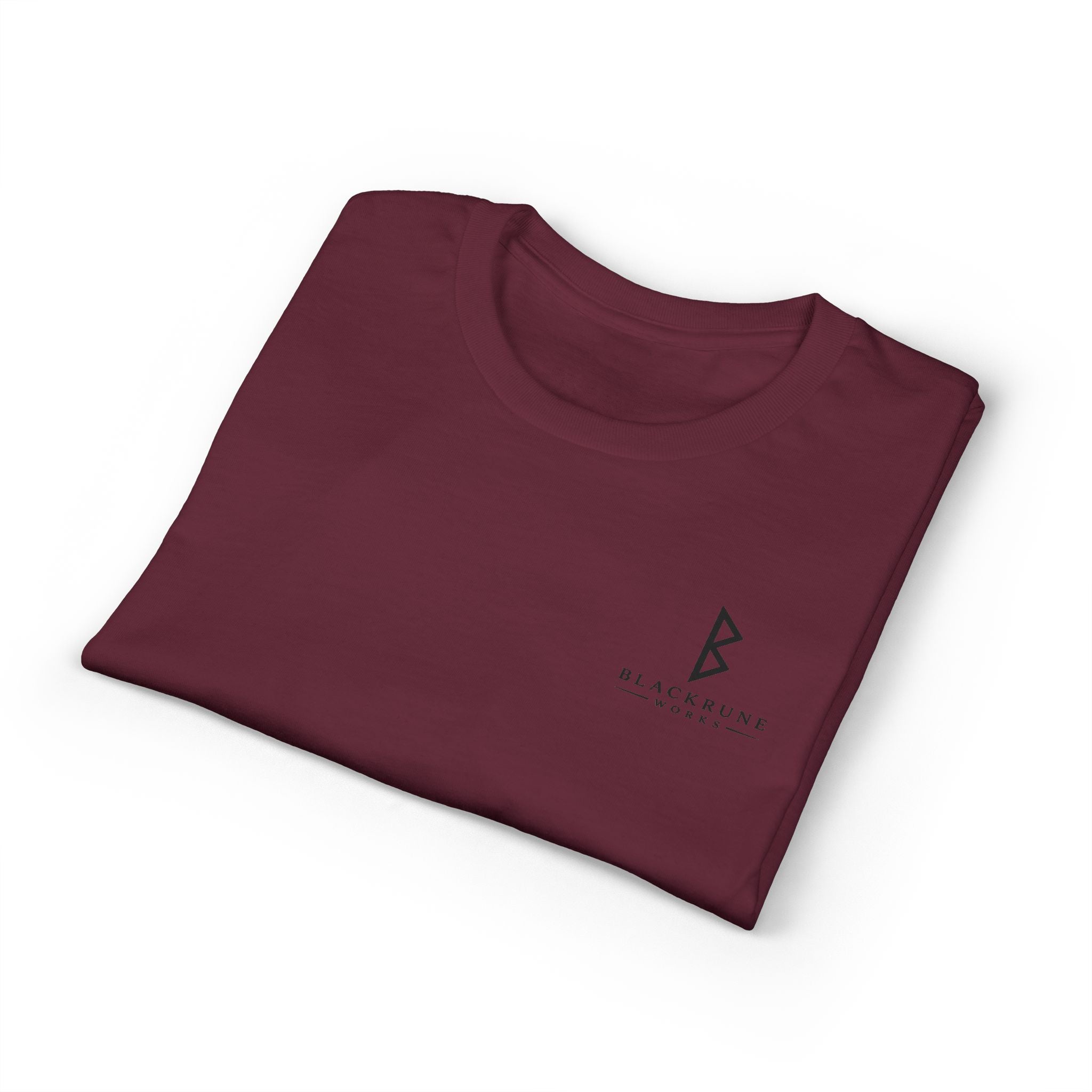 Black Rune Works Signature DryBlend T-Shirt Front Logo