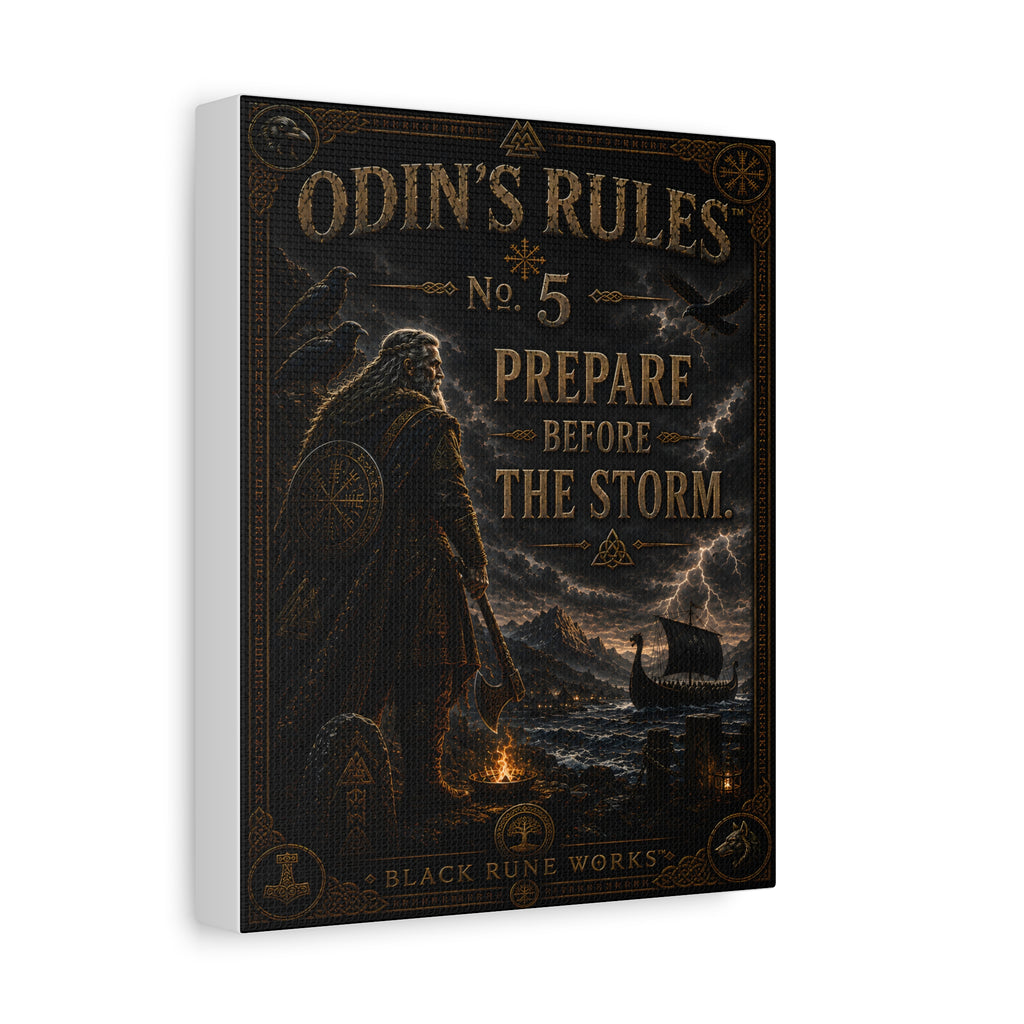 ODIN'S RULES™ No. 5 – Prepare Before The Storm