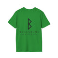 Black Rune Works Logo T Shirt Large Back Logo