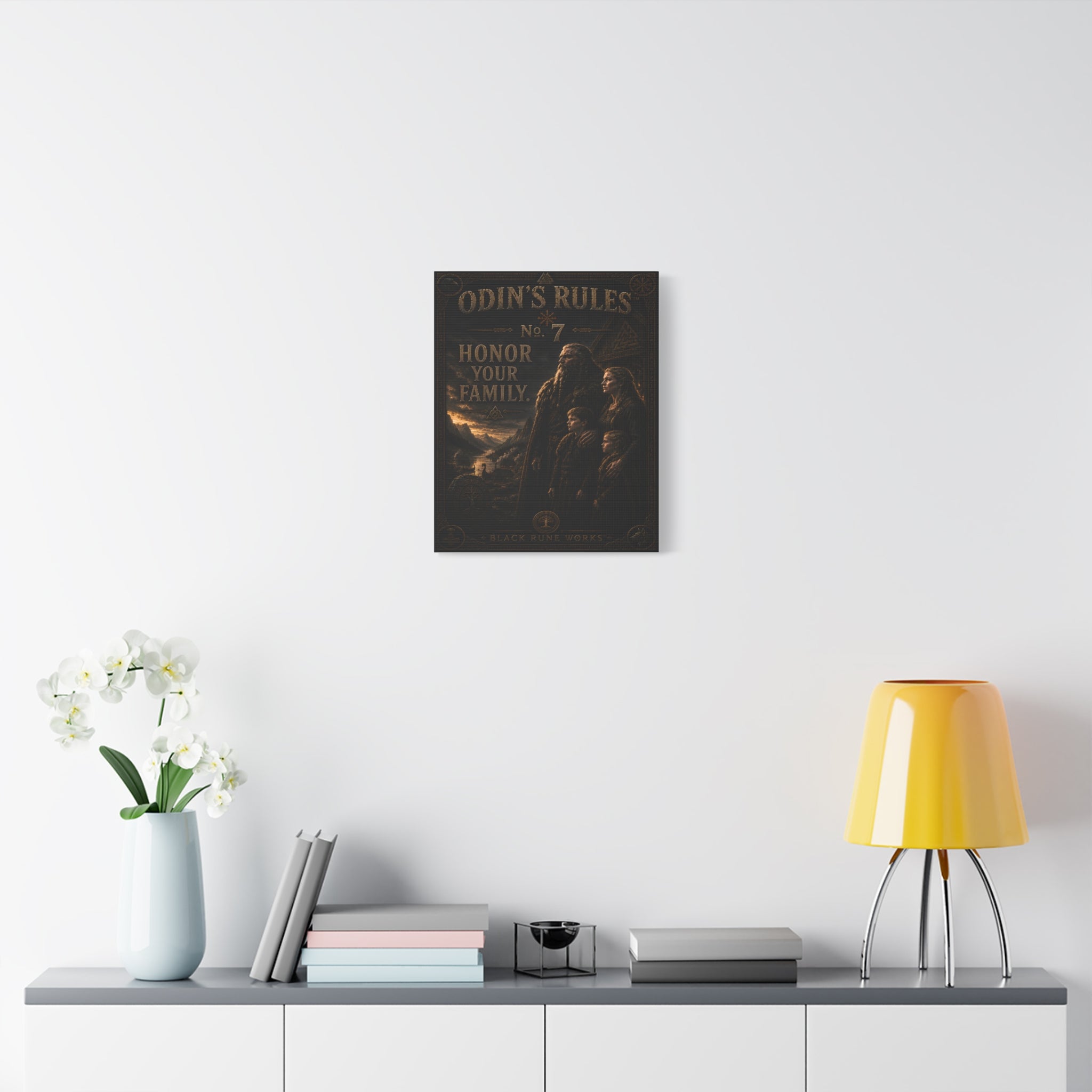 ODIN'S RULES™ No. 7 – Honor Your Family Canvas
