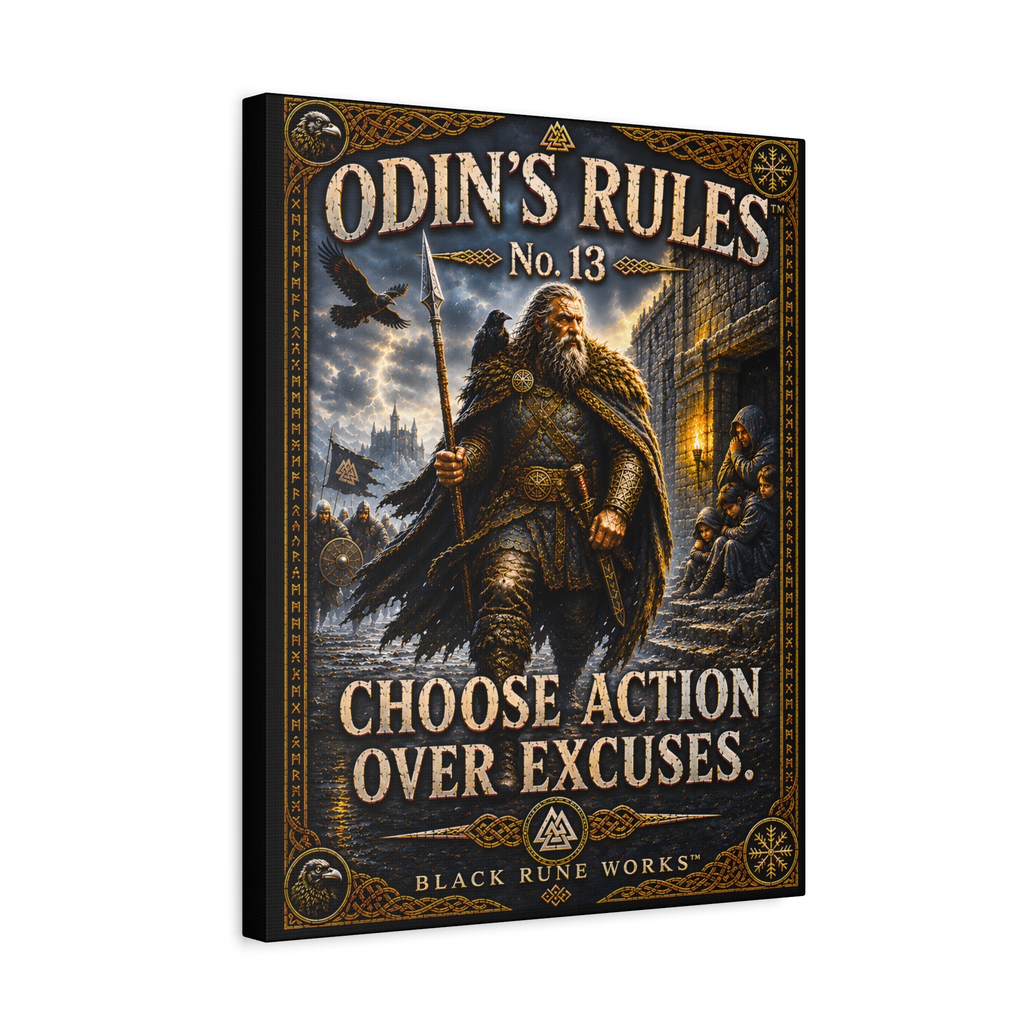 ODIN'S RULES™ No. 13 – Choose Action Over Excuses