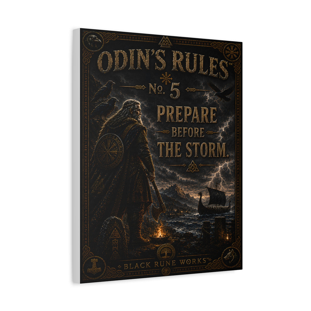 ODIN'S RULES™ No. 5 – Prepare Before The Storm