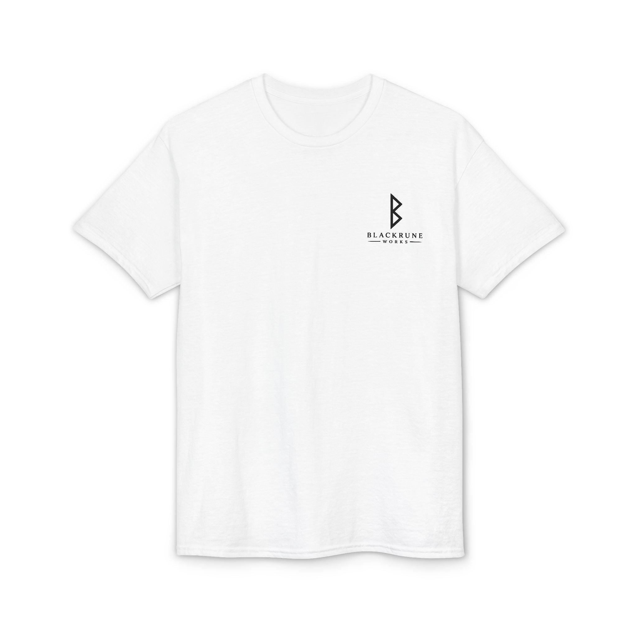 Black Rune Works Signature DryBlend T-Shirt Front Logo
