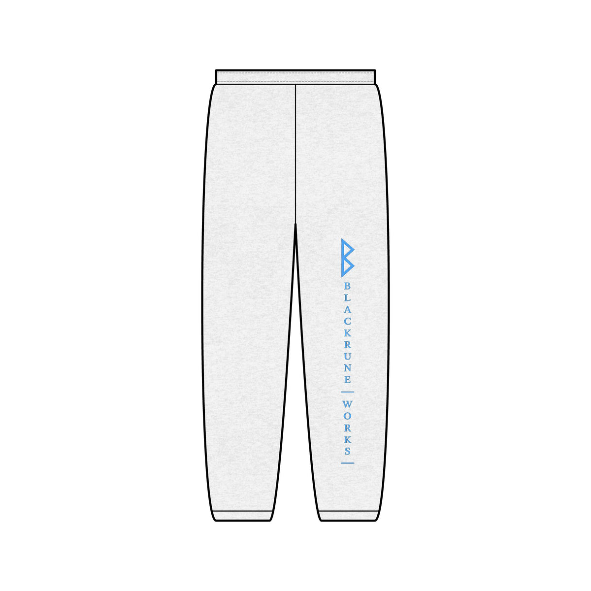 Blue Vertical Logo Joggers