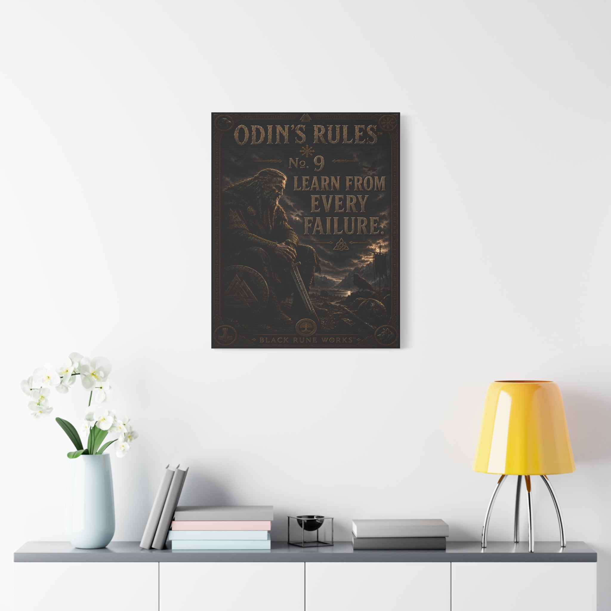 ODIN'S RULES™ No. 9 – Learn From Every Failure Canvas