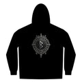 Black Rune Works – Silver Rune Sherpa-Lined Full-Zip Hoodie