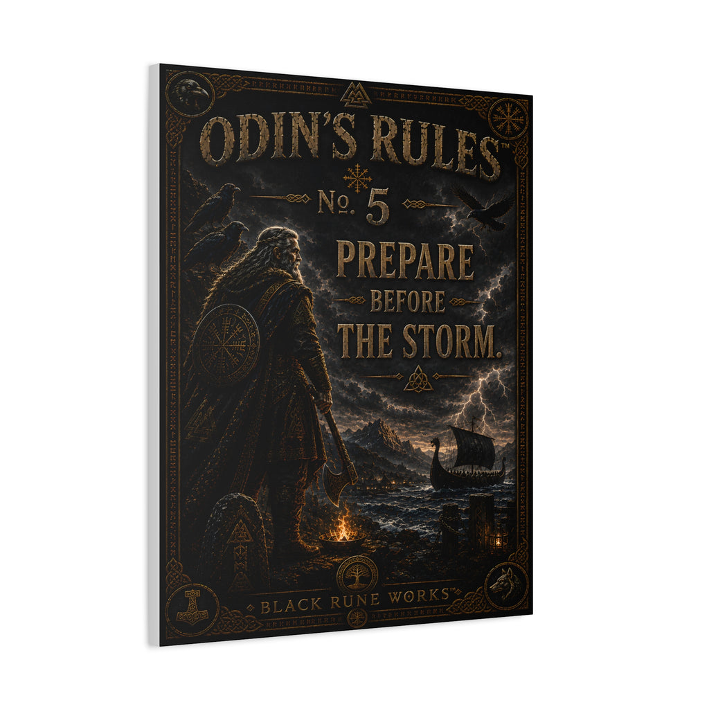 ODIN'S RULES™ No. 5 – Prepare Before The Storm