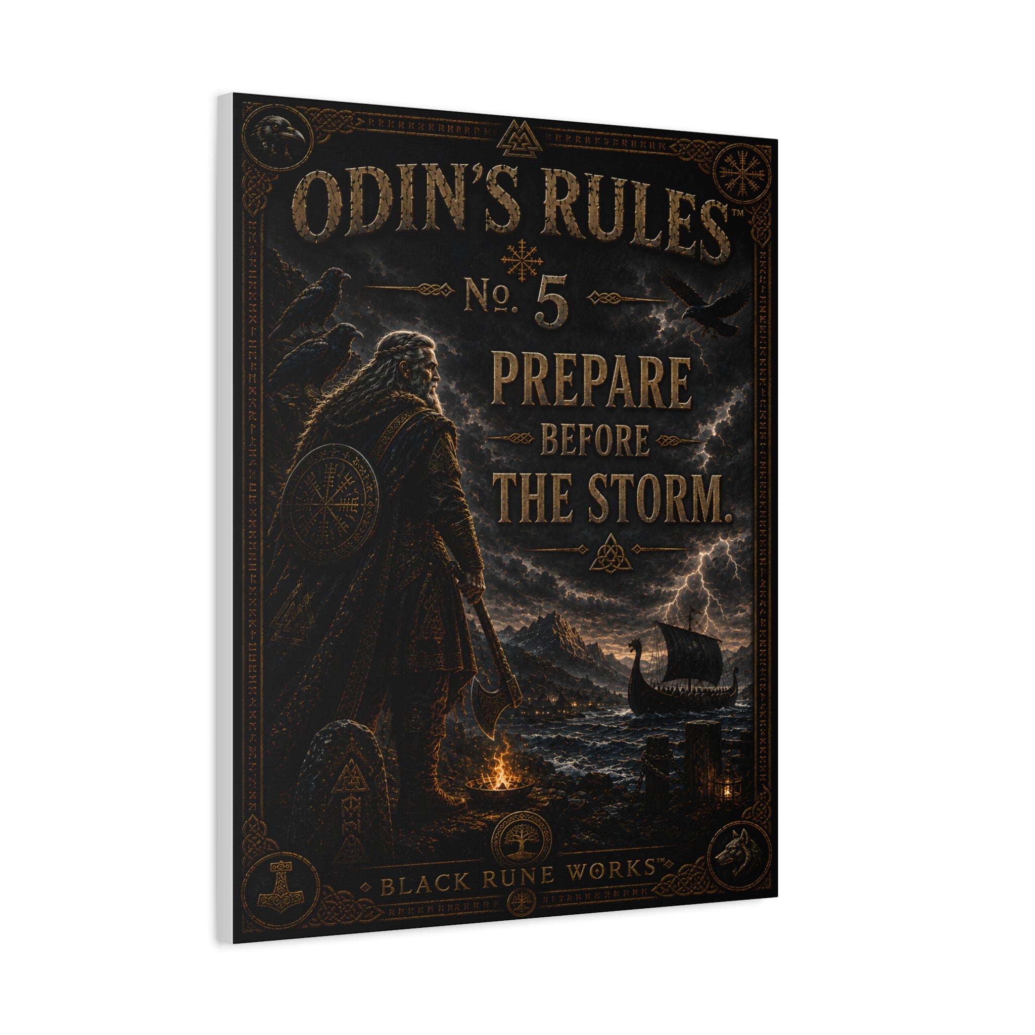 ODIN'S RULES™ No. 5 – Prepare Before The Storm