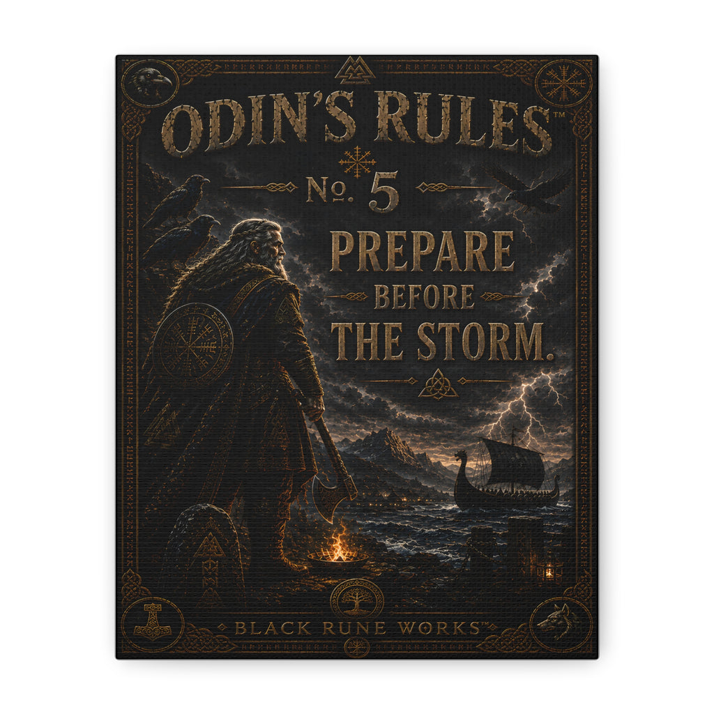 ODIN'S RULES™ No. 5 – Prepare Before The Storm
