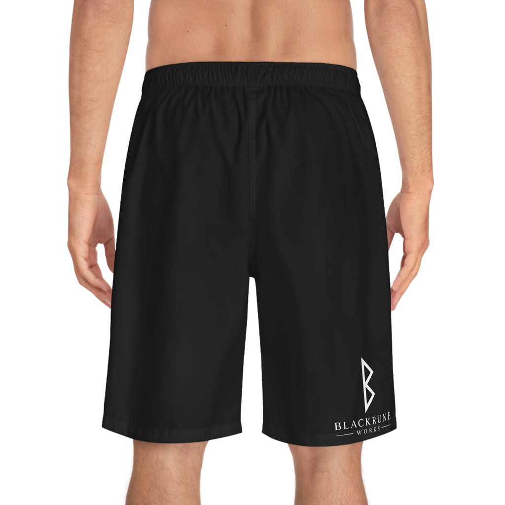 Aurora Eternal Love Rune Board Shorts  | Black Rune Works