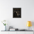 ODIN'S RULES™ No. 4 – Master Yourself Before Leading Others Framed Poster