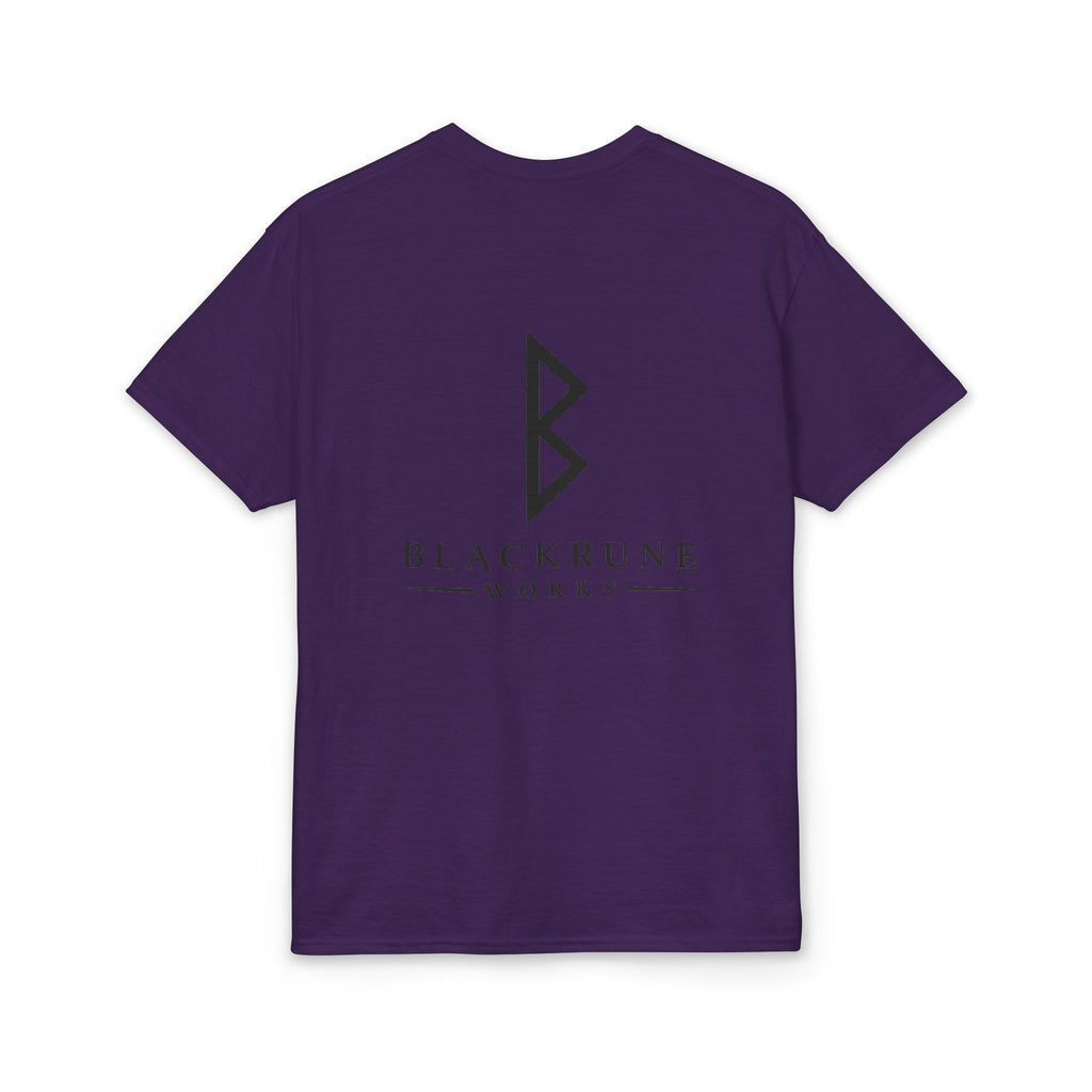 Black Rune Works Signature DryBlend T-Shirt  Back Logo