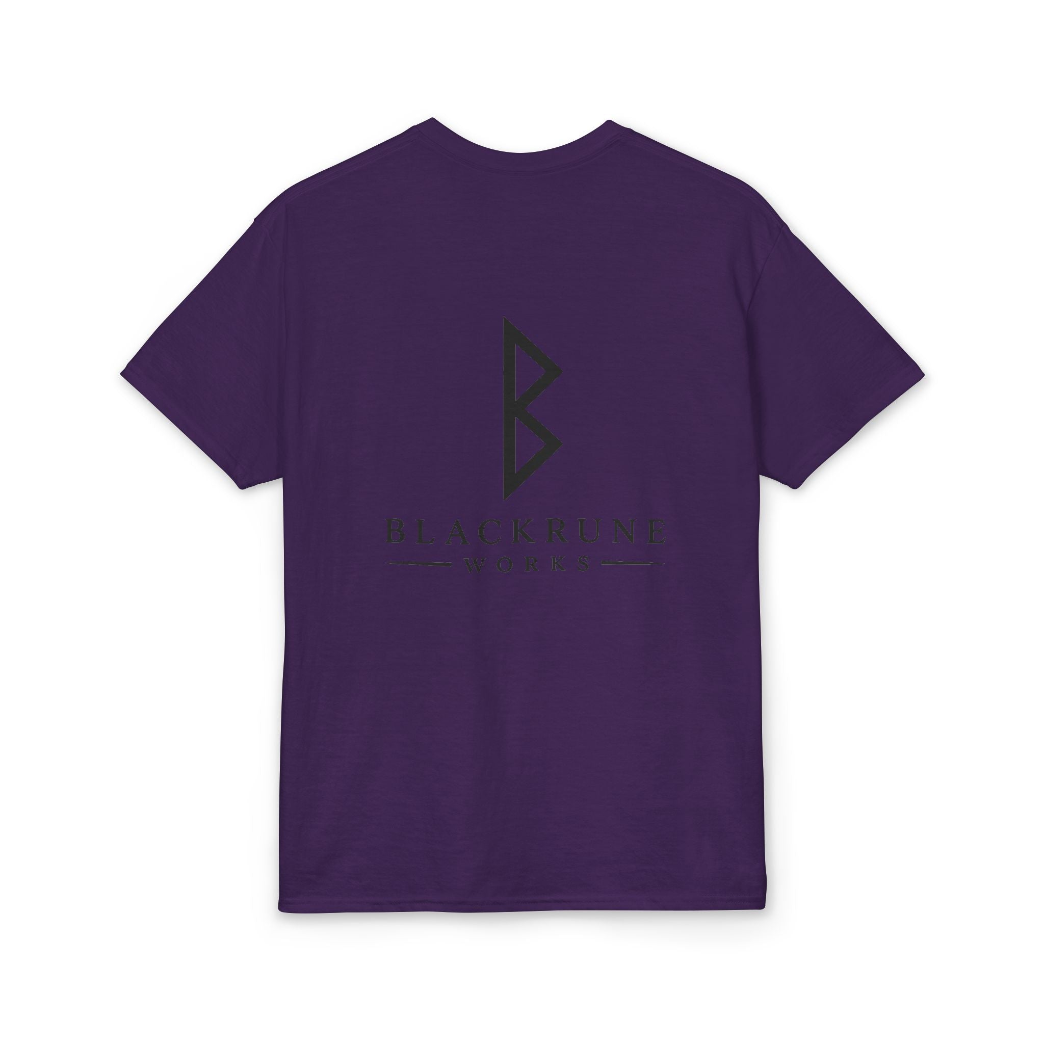 Black Rune Works Signature DryBlend T-Shirt  Back Logo