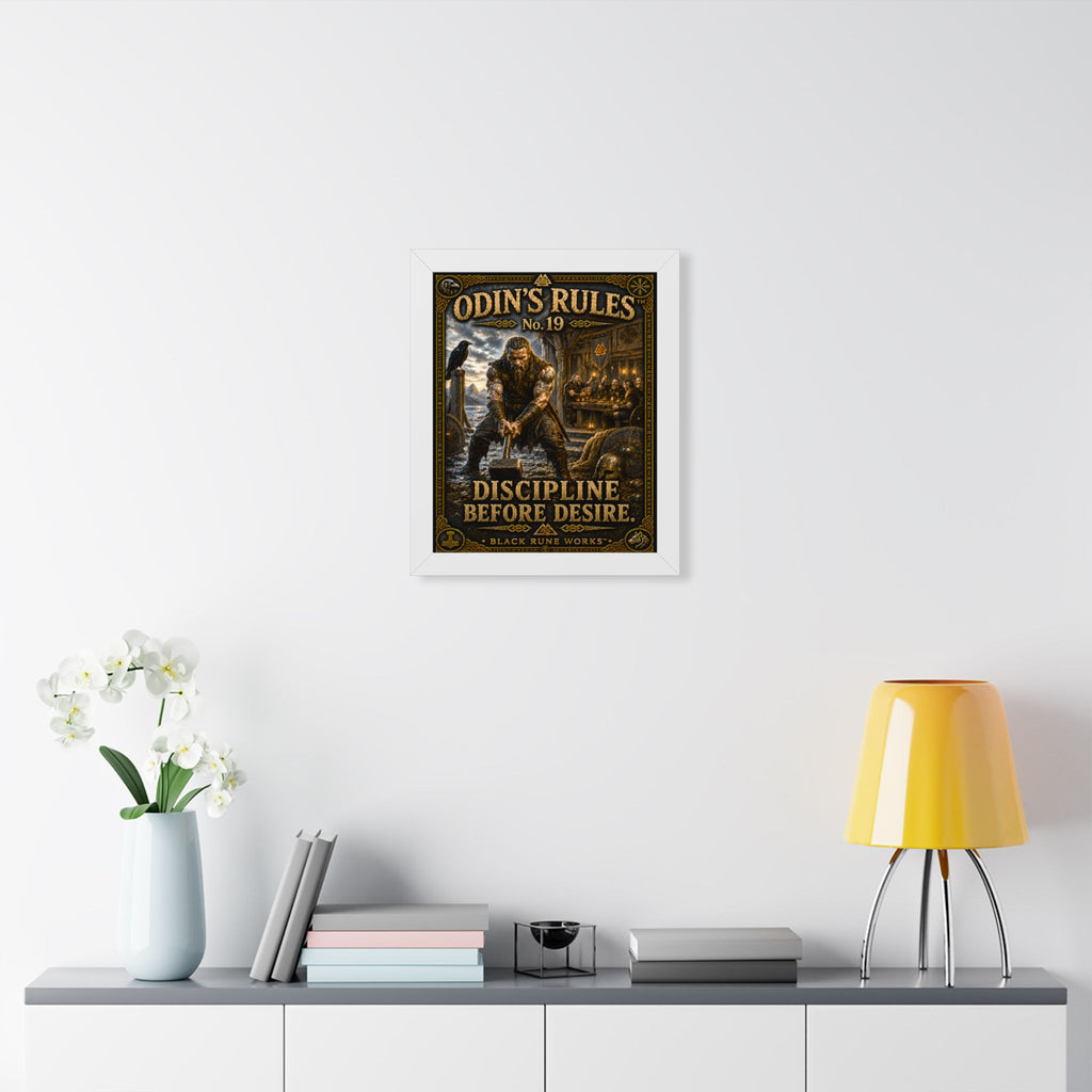 ODIN'S RULES™ No. 19 DISCIPLINE BEFORE DESIRE