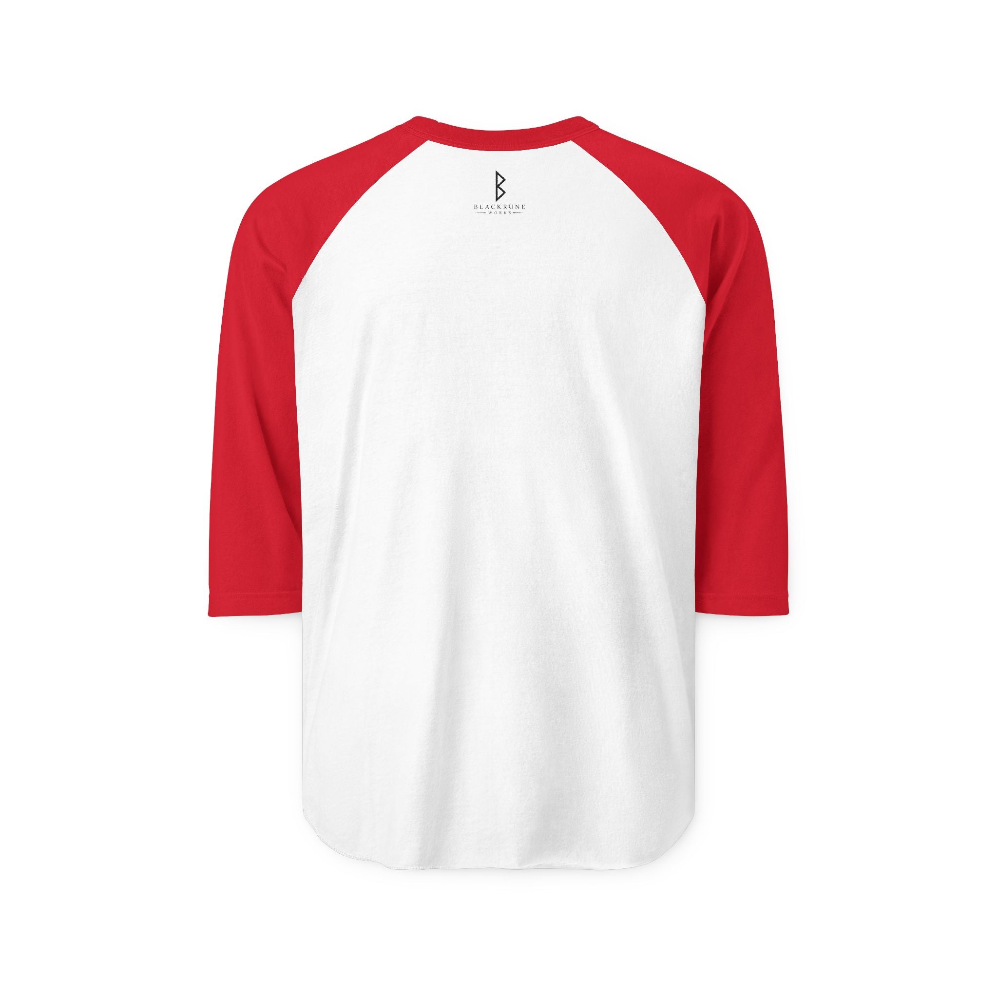 Aurora Eternal Love Rune Raglan Shirt | Norse Viking 3/4 Sleeve | Black Rune Works