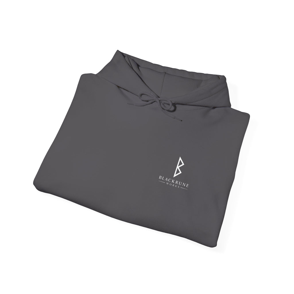 Odin's Rules™ Rule #4 | Master Yourself Before Leading Others | Viking Norse Warrior Hoodie | Black Rune Works