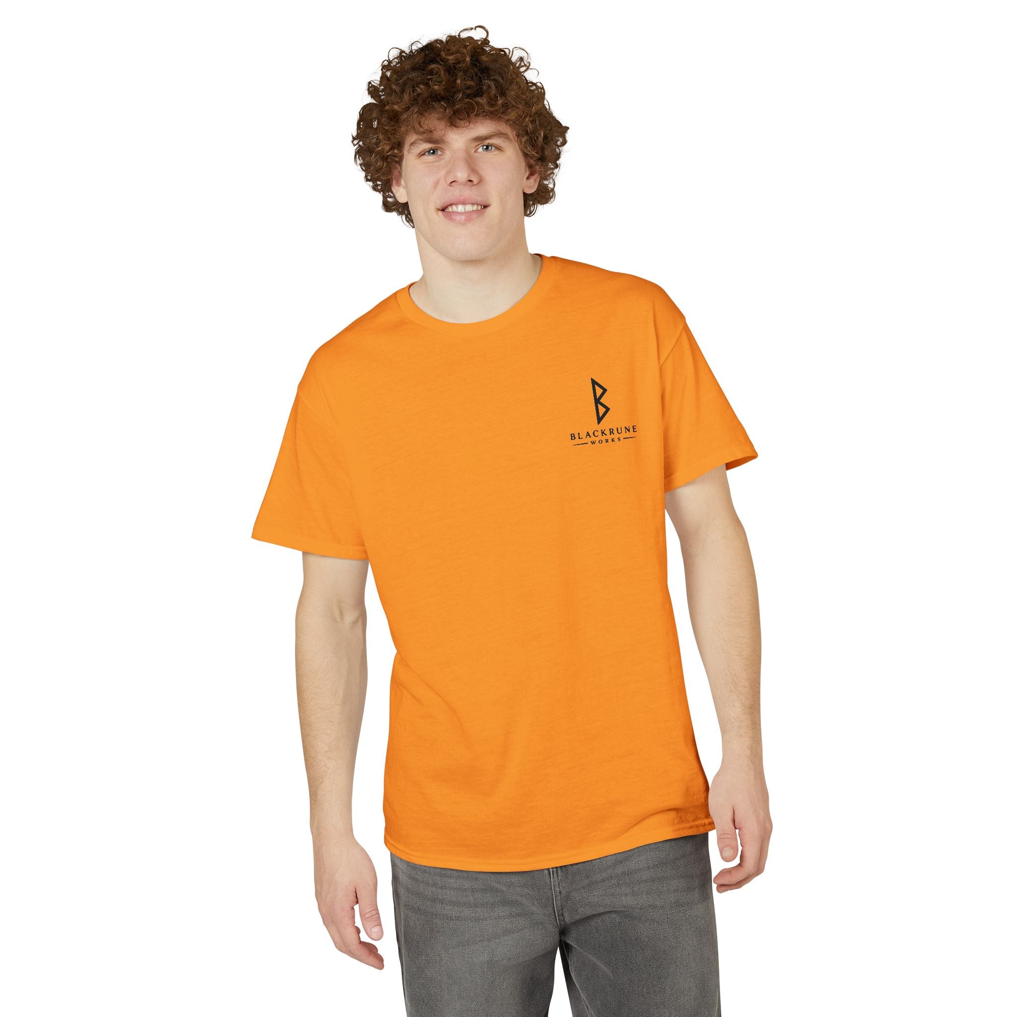 Black Rune Works Signature DryBlend T-Shirt Front Logo