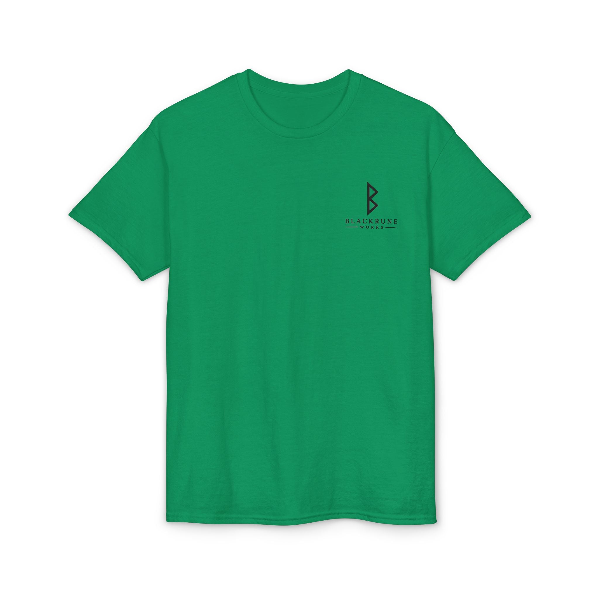 Black Rune Works Signature DryBlend T-Shirt Front Logo
