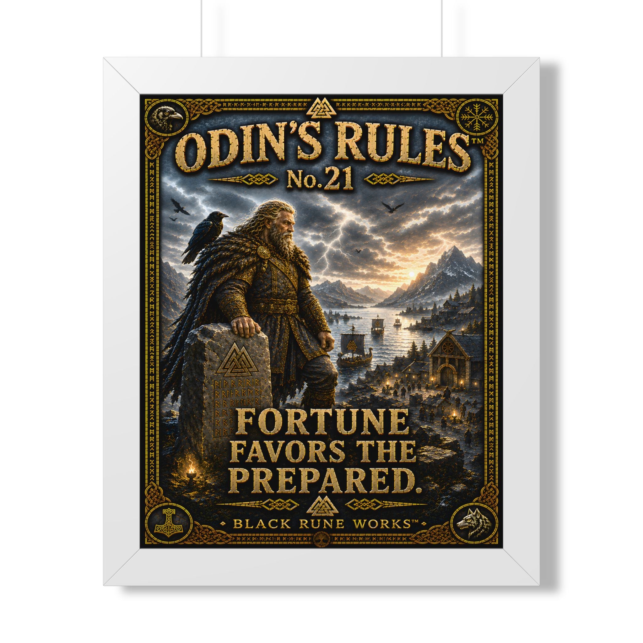 ODIN'S RULES™ No. 21 FORTUNE FAVORS THE PREPARED