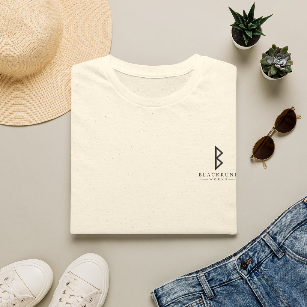 Black Rune Works Logo T Shirt Small Front Logo