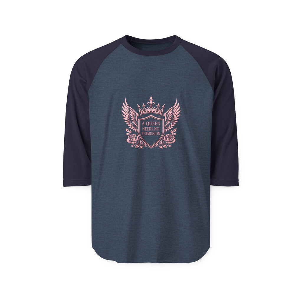 FREYJA™ A  Queen Needs No Permission | Norse Goddess Inspired Women's Shirt | Black Rune Works