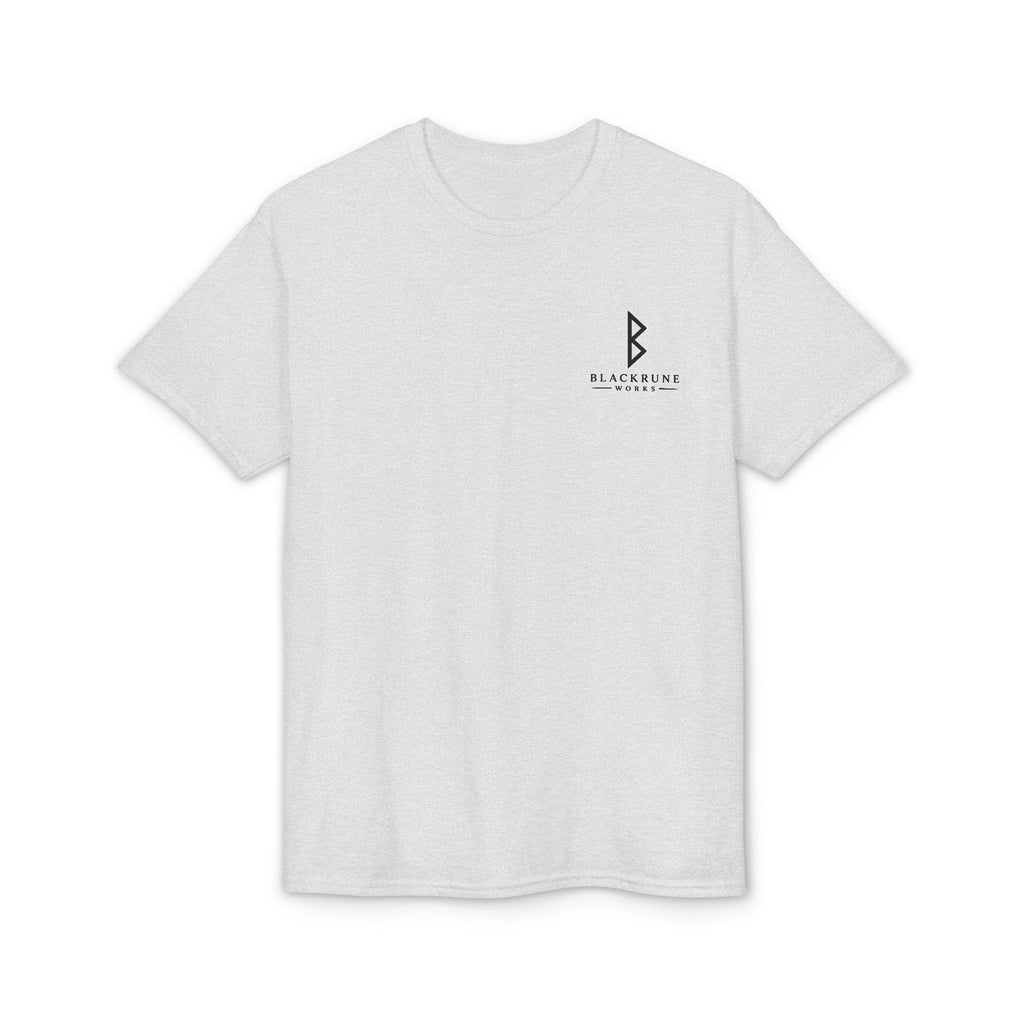 Black Rune Works Signature DryBlend T-Shirt Front Logo