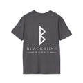 Black Rune Works Logo TShirt Back Large Logo